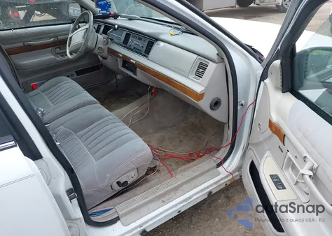 1992 Mercury Grand Marquis Ls из США, поврежденный, VIN 2MECM75W8NX719088